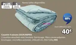 JYSK SAUKAMPEN Couette 4 saisons offre