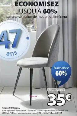 JYSK KOKKEDAL Chaise offre