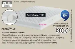 JYSK BITU Matelas en mousse offre