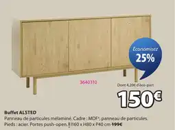 JYSK ALSTED Buffet offre