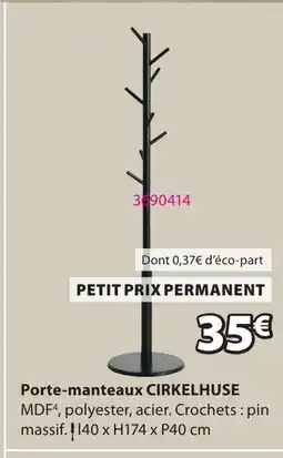 JYSK CIRKELHUSE Porte-manteaux offre