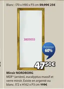 JYSK NORDBORG Miroir offre