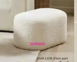 JYSK OREBO Pouf offre