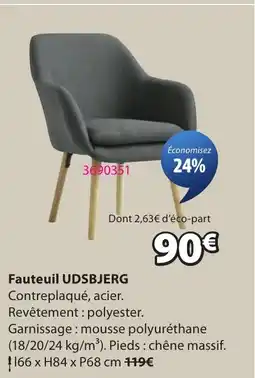 JYSK UDSBJERG Fauteuil offre