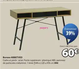 JYSK ABBETVED Bureau offre