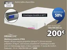JYSK STRIA Matelas à ressorts offre