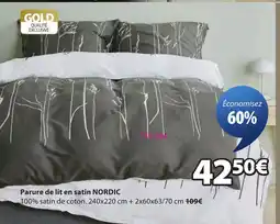 JYSK NORDIC Parure de lit en satin offre