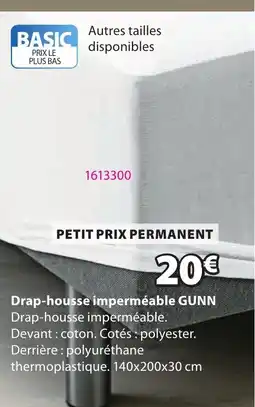 JYSK GUNN Drap-housse imperméable offre