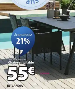 JYSK AIDT Chaise empilable offre