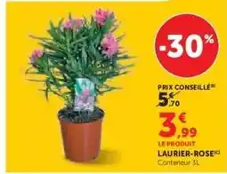 Hyper U Laurier rose offre