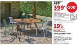 Hyper U Table Ronde Camarhn offre