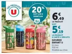 Hyper U GOURDE ENFANT U offre