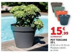 Hyper U POT TOSCANE 23 L offre