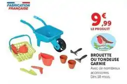 Hyper U BROUETTE OU TONDEUSE GARNIE offre