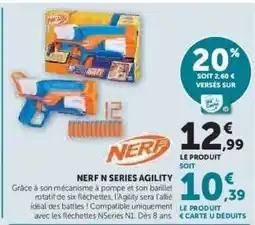 Hyper U NERF N SERIES AGILITY offre