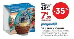 Hyper U Oeuf 2en1 Playmobil offre