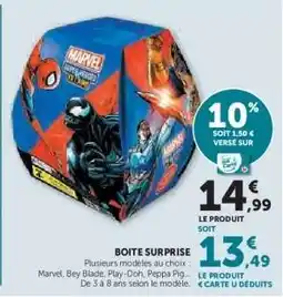 Hyper U BOÎTE SURPRISE offre