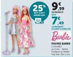 Hyper U POUPEE BARBIE offre
