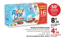 Hyper U Recre Ole Mont Blanc offre