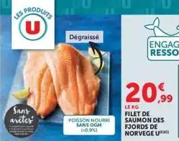 Hyper U FILET DE SAUMON DES FJORDS DE NORVEGE offre