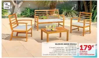 Super U Salon de Jardin Douala offre