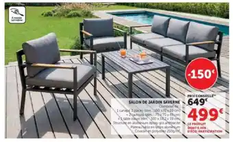 Super U Salon de Jardin Saverne offre