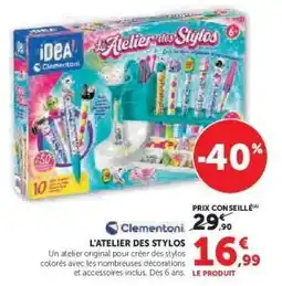 Super U L'atelier Des Stylos offre