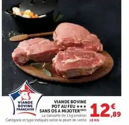 Super U Viande Bovine : Pot au Feu offre