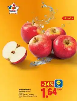 Lidl Pomme bicolore offre