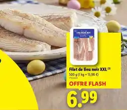 Lidl Filet de lieu noir XXL offre