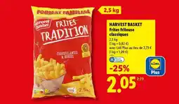 Lidl HARVEST BASKET Frites friteuse classiques offre