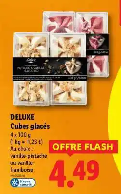 Lidl DELUXE Cubes glacés offre