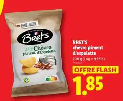 Lidl BRET'S chèvre piment d'espelette offre