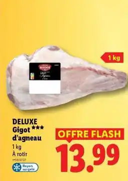 Lidl DELUXE Gigot d'agneau offre