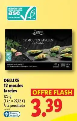 Lidl DELUXE 12 moules farcies offre