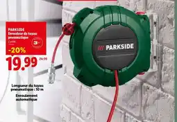 Lidl PARKSIDE Enrouleur de tuyau pneumatique offre
