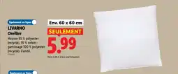 Lidl LIVARNO Oreiller offre