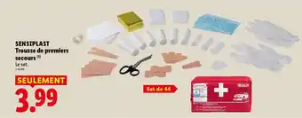 Lidl SENSIPLAST Trousse de premiers secours offre