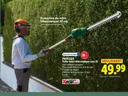 Lidl PARKSIDE Taille-haies télescopique sans fil offre