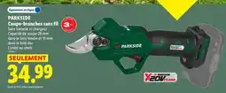 Lidl PARKSIDE Coupe-branches sans fil offre