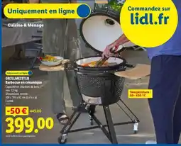 Lidl GRILLMEISTER Barbecue en céramique offre