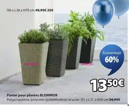 JYSK BLOMMOR Panier pour plantes offre