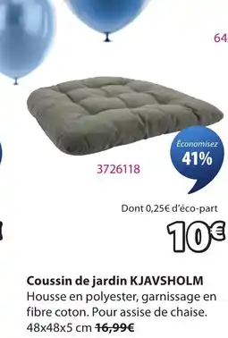 JYSK KJAVSHOLM Coussin de jardin offre