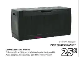 JYSK BISNAP Coffre à coussins offre