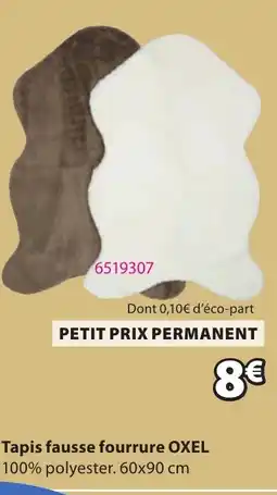JYSK OXEL Tapise fausse fourrure offre