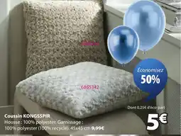 JYSK KONGSSPIR Coussin offre