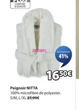 JYSK NITTA Peignoir offre