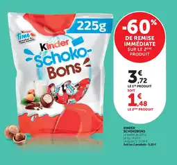 Bi1 Kinder schokobons offre