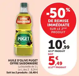Bi1 Huile d'olive puget offre saisonniere offre