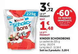 Bi1 Kinder schokobons offre